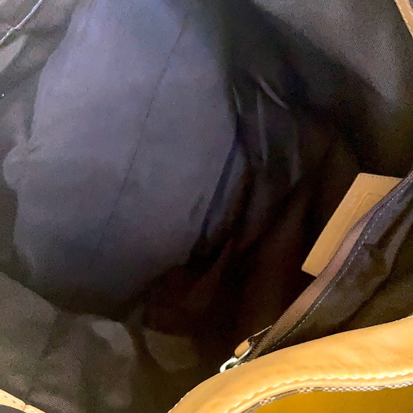 Coach canvas and leather tote (medium) - Picture 4 of 5